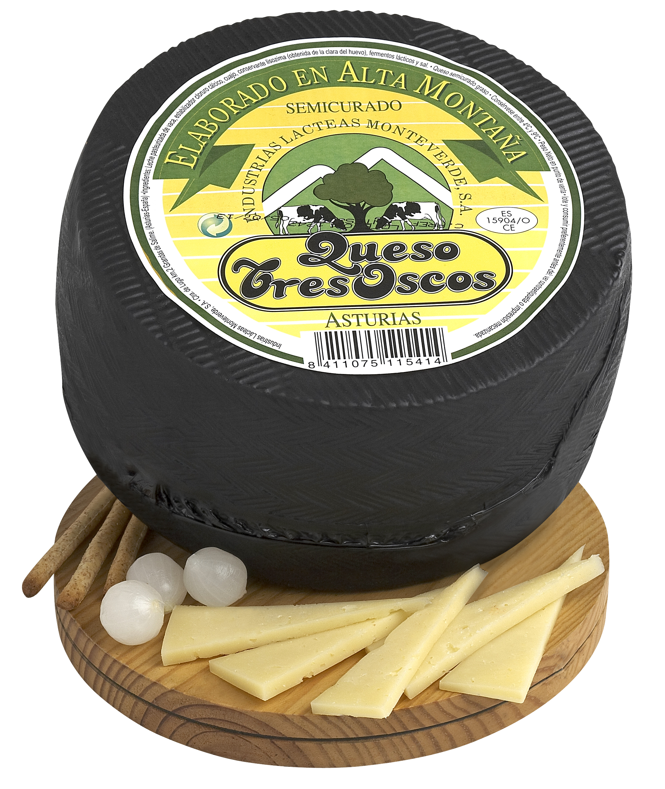 Queso de vaca SEMICURADO TRES OSCOS 3KG